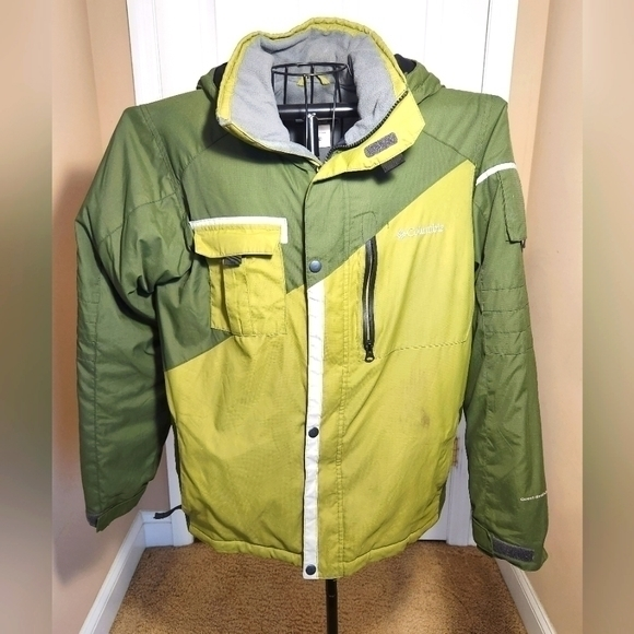 Columbia youth wateproof winter jacket coat 18/20 Warm Pockets‎ Hood - Picture 1 of 10